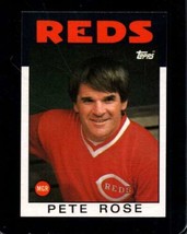 1986 Topps #741 Pete Rose Nmmt Reds Mg *X102498 - £4.24 GBP