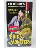 Bride Of The Monster Ed Wood Collection VHS Horror Video Bela Lugosi Rhi... - $23.67 CAD