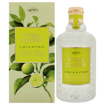 4711 Acqua Colonia Lime and Nutmeg by Muelhens for Unisex - 5.7 oz EDC Spray - £30.08 GBP