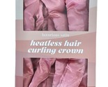 Luxe &amp; Willow Luxurious Satin Heatless Hair Curling Crown - 8 Rods Volum... - £12.04 GBP