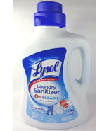 Lysol Laundry Sanitizer Additive, Crisp Linen Scent, 0% Bleach, 90 fl.oz... - £27.24 GBP