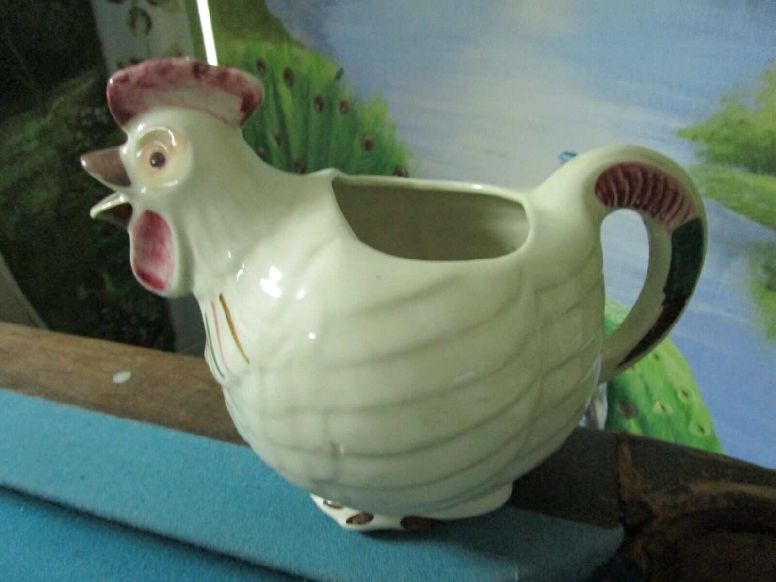 Primary image for Shawnee  Patented USA CHANTICLER  Rooster 1940's figural pitcher ORIGINAL