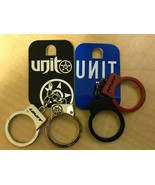 Unit Riders Key Chains Cuffs,  (1) Black/Red (1) Silver - $9.99