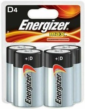 Energizer MAX D Non-Rechargeable Battery - Pack of 4 - £4.71 GBP