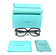 Tiffany &amp; Co. Eyeglasses Frames TF2232-U 8001 Black Cat Eye Asian Fit 53... - £148.71 GBP