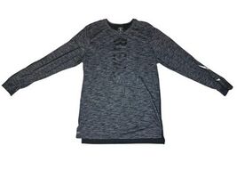 Nike B.E.A.S.T Men&#39;s Long Sleeve T-Shirt Dri-FIT Blue Black M Pullover Top - $324.00 MXN