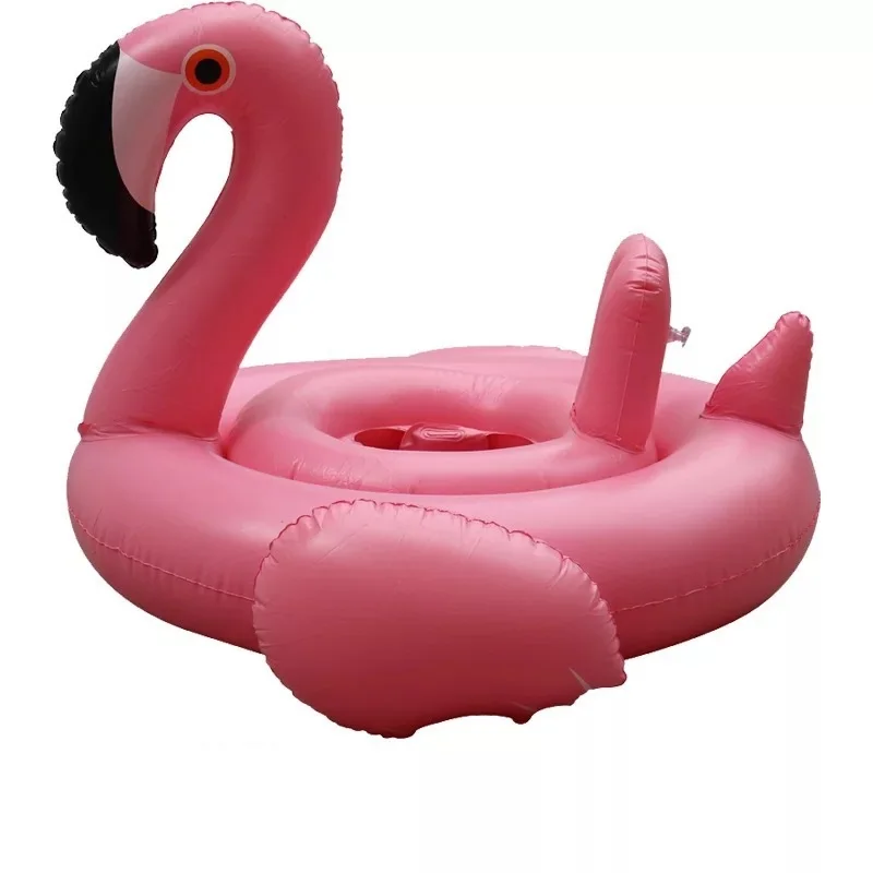 Sporting 21 Style Inflatable Circle Baby Flamingo Float Swimming Ring Inflatable - £23.62 GBP