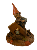Tom Clark Gnome elf Figurine sculpture SIGNED Cairn vtg Noah toy maker Christmas - £31.54 GBP