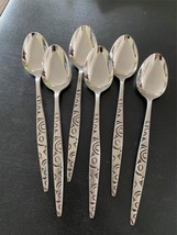 Stanley Roberts Stainless Steel GAUCHO Teaspoons x6 Japan MCM - £31.96 GBP