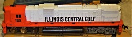 HO TRAIN - Tycoho train engine, Illinois Central Gulf 1102 Locomotive HO Scale - £34.85 GBP