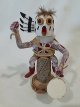 6 Inch Native American Navajo White Owl Kachina by Alfred Benally - £19.64 GBP