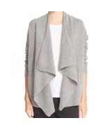$395 VINCE Draped Front Wool &amp; Cashmere Cardigan Size XS - $49.49