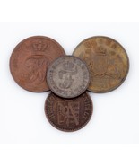 German States 4-Coin Lot, 1852-1867 Pfennig, Kreuzer, 3 Schwaren, 1/48 T... - $1,161.57 MXN