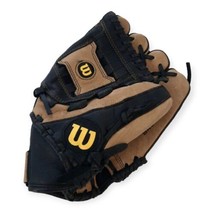 Wilson Baseball Glove A450 12” Black Tan Right Hand Throw RHT Genuine Leather - £18.89 GBP