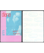 1989 Diana Ross Cloth OTTO VIP Pass from the Workin&#39; Overtime Tour - £5.44 GBP