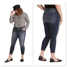 Torrid Premium Womens Sz 18R High-Rise Curvy Skinny Jeans Blue Denim Med... - $13.43