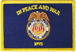 Merchant Marine Rectangular Patch - $4.23 CAD