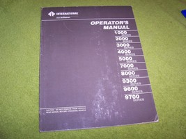 International Navistar 1000 2000 3000 4000 5000 7000 8000 9300 Operators... - $14.84