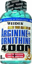 Genuine Weider Arginine Ornithine 4.000 muscles sport athlete 180 caps suppl. - £55.20 GBP