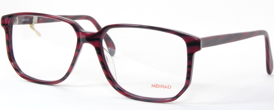 Vintage MENRAD 1101 616 Bordeaux /Black UNIQUE EYEGLASSES GLASSES 55-15-... - $57.97