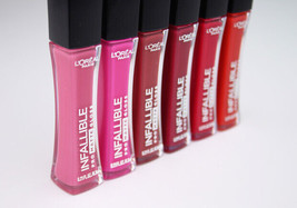 L&#39;Oreal Infallible 8 hr Pro Matte Gloss- You Choose Your Color - £5.48 GBP