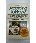 According to Hoyle : The up-To-Date Edition of the World-Famous Book on ... - $8.26 CAD