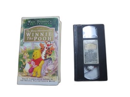 The Many Adventures of Winnie the Pooh (VHS, 1996) Clamshell - £4.29 GBP