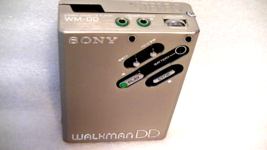 Restored Vintage Sony Walkman Cassette Player WM-DD, Works Very Well - £468.04 GBP