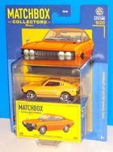 Matchbox Collectors Series 2024 #9 1974 Toyota Celica GT Liftback Orange - $10.50