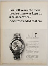 1964 Print Ad Accutron Astronaut Men&#39;s Wrist Watches Bulova 18k Gold - £14.69 GBP