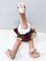 Ty Beanie Baby Vintage 1997 Stretch The Ostrich Plush Multiple Errors NW... - $249.95