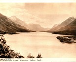 RPPC Waterton Lago Lakes Park Alberta Canada Unp Cartolina T19 - $12.25