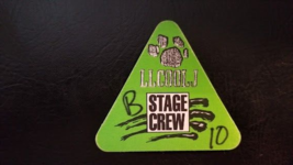 LL COOL J - STAGE CREW - TOUR VINTAGE ORIGINAL CLOTH BACKSTAGE PASS - €15,74 EUR