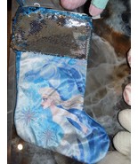 Disney Frozen 2 Elsa Christmas Sequence Top Blue Stocking NEW - $24.95 CAD