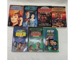 Lot Of (7) Vintage Star Trek Paperbook Novels - £28.17 GBP