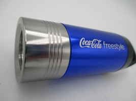 Coca-Cola Freestyle Flashlight Lantern with Carabiner Clip Blue - $5.45
