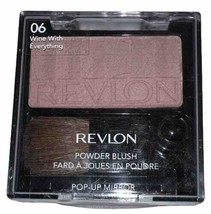 REVLON Powder Blush #060 WINE WITH EVERYTHING (New/Sealed) (Pls See All ... - $37.39