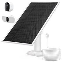 6V 4.5W Solar Panel Charge for Arlo Pro 3/ Pro 4/ Arlo Pro 5S/ Arlo Ultra/Ult... - £54.14 GBP