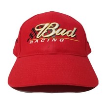 Bud Racing Dale Earnhardt Jr #8 Snapback Hat Cap Red Competitors View NASCAR - £8.53 GBP