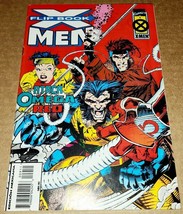 Rare HTF X-men 4 MX 9 1st App Omega Red Variant Jim Lee Key Flip Book 1992 - $46.75