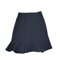 Bay Studio Classy Career Skirt ~ Sz M ~ Black ~ Knee Length ~ Stretchy - £16.25 GBP