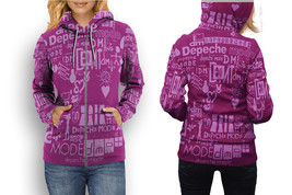 Depeche Mode Band Hoodie Sporty Casual Graphic Zip up Hoodie for Women - £26.54 GBP+