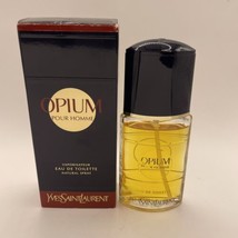 Ysl Opium Pour Homme 1oz/30ml Eau De Toilette Men Spray - New In Box - £56.41 GBP