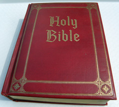 Vintage 1960 Holy Bible Good Counsel Publishers Chicago Il King James Version - £29.75 GBP