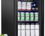 Beverage Refrigerator Cooler-68 Can 16 Bottle Mini Fridge For Soda Beer ... - $305.99