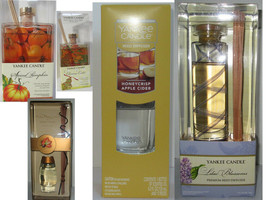 Yankee Candle Fragranced Premium Reed Diffuser Glass u pick scent - $26.63+