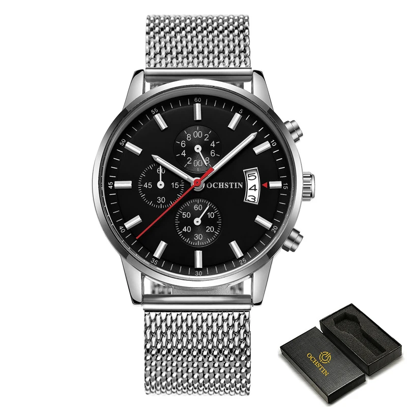 OCHSTIN Quartz Wristwatch Men Military Pilot Watch Sports Watches Male W... - £25.96 GBP