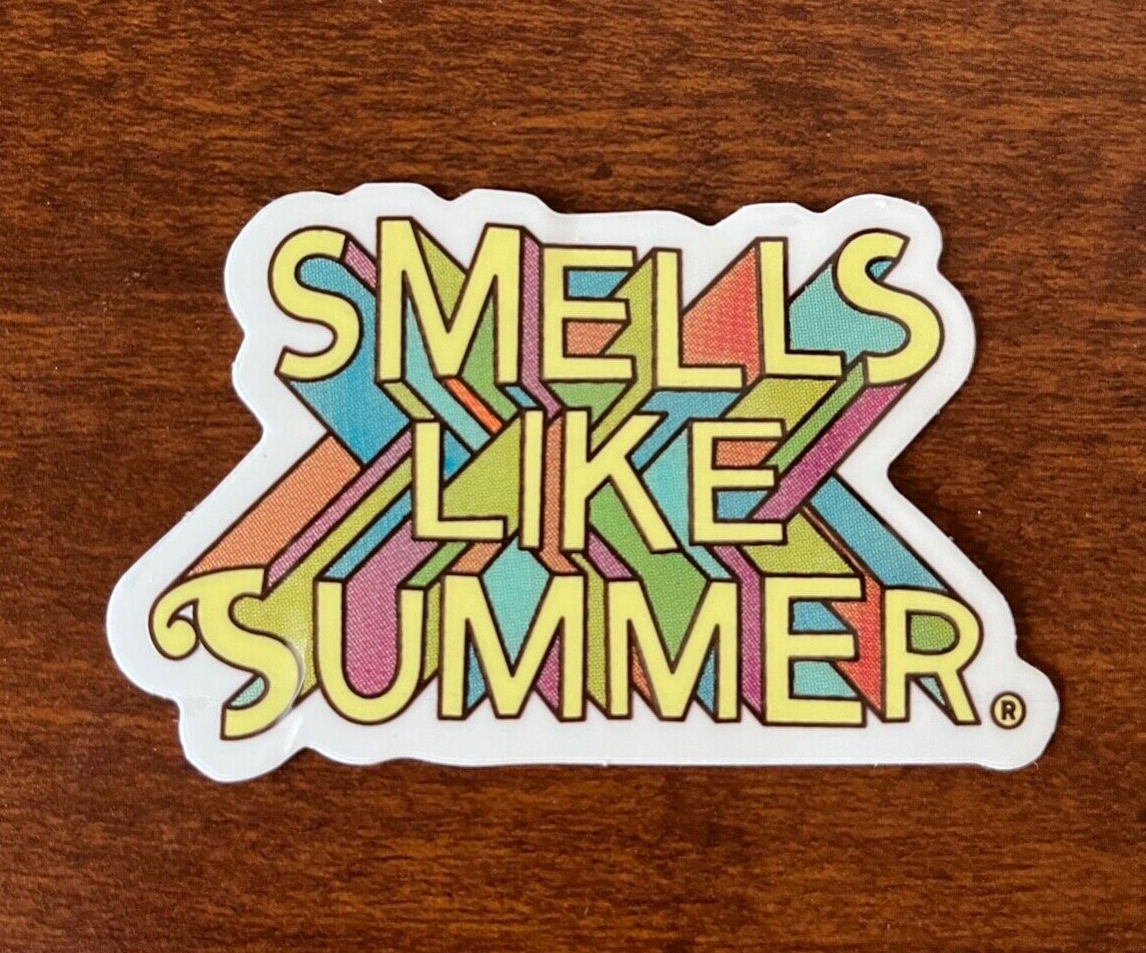 Authentic SUN BUM sticker &quot;SMELLS LIKE SUMMER&quot; Awesome!! - $2.96
