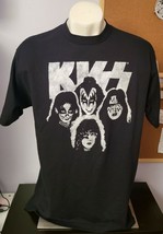 KISS Mens Shirt Sz XLT Black - $14.00