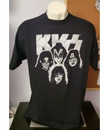 KISS Mens Shirt Sz XLT Black - $19.01 CAD